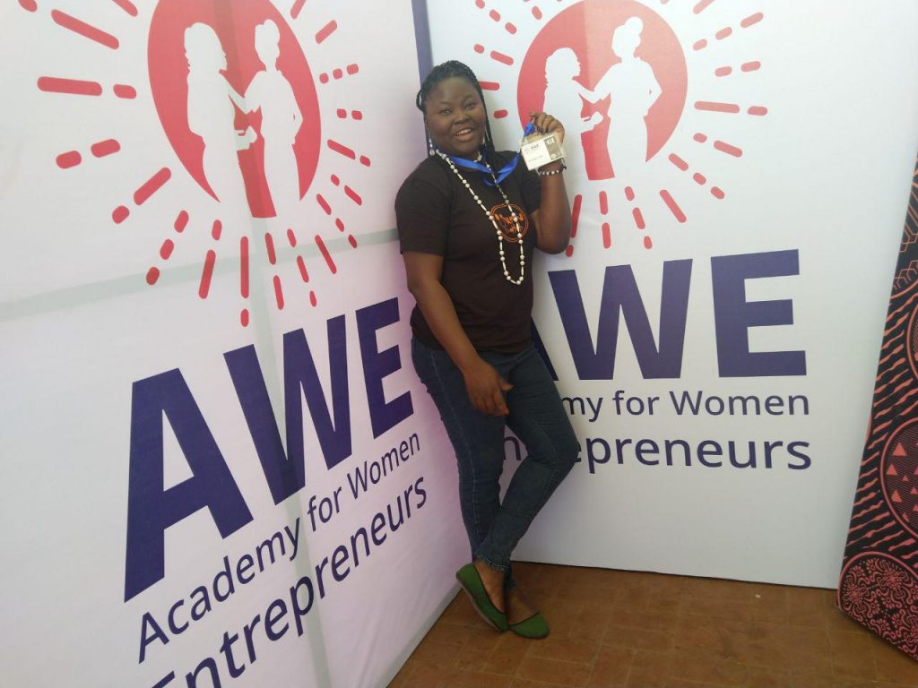 Mary at AWE Lagos 2019